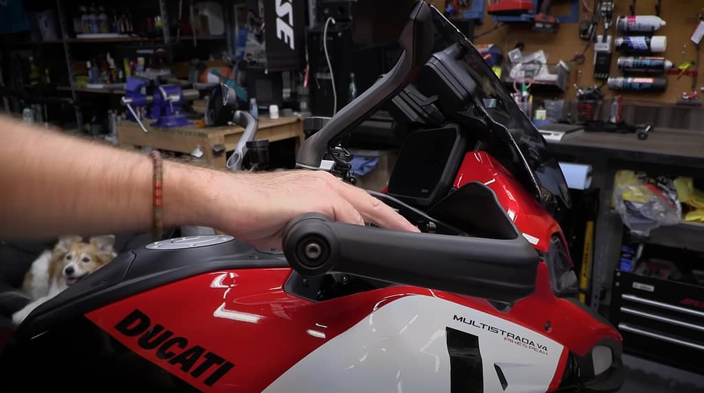 Adjust motorcycle brake and clutch lever