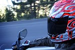 Arai RX-7 Corsair Fire and Ice Motorcycle Helmet