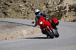 Ducati Multistrada 1000DS in a corner