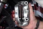 how to replace motorcycle brake pads