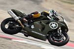 SV650 Army Green Race Bike