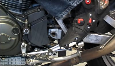 set motorcycle controls