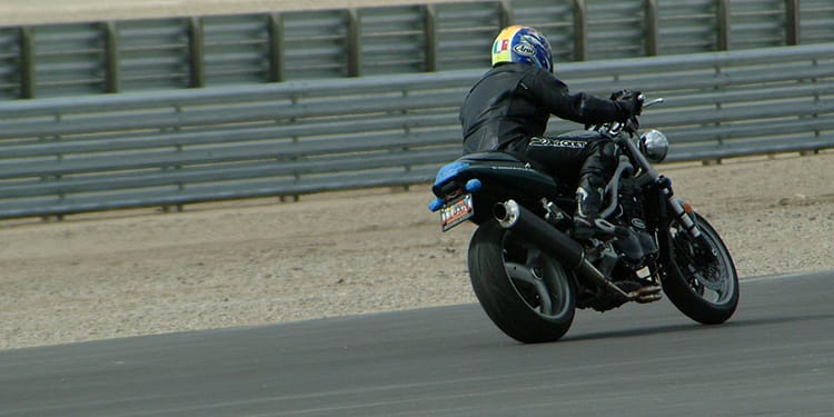 Triumph Speed Triple Michelin Pilot Power Racetrack